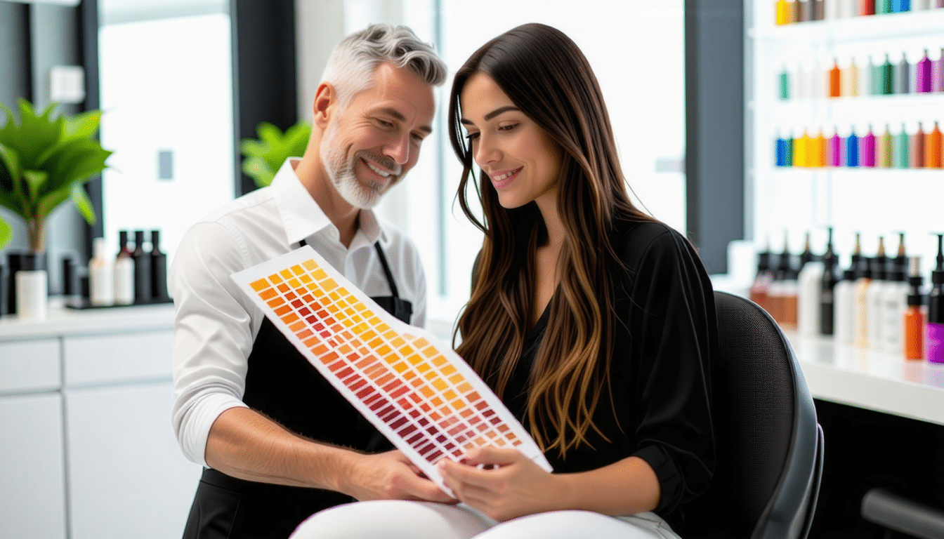 La teinte parfaite : Mon expérience avec un coloriste expert