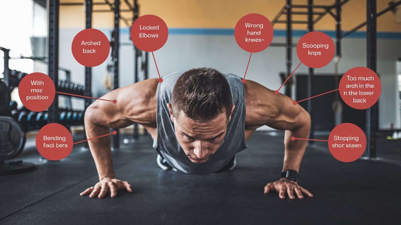 Vous faites peut-être ces 7 erreurs qui sabotent vos pompes (et votre musculation !)