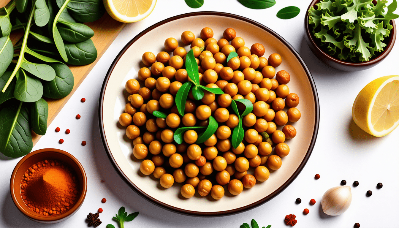 découvrez les bienfaits des pois chiches rôtis grâce à notre recette facile et savoureuse. apprenez à préparer ce snack croquant et nutritif, tout en explorant ses nombreux avantages pour la santé. transformez votre alimentation avec cette délicieuse option saine et gourmande.