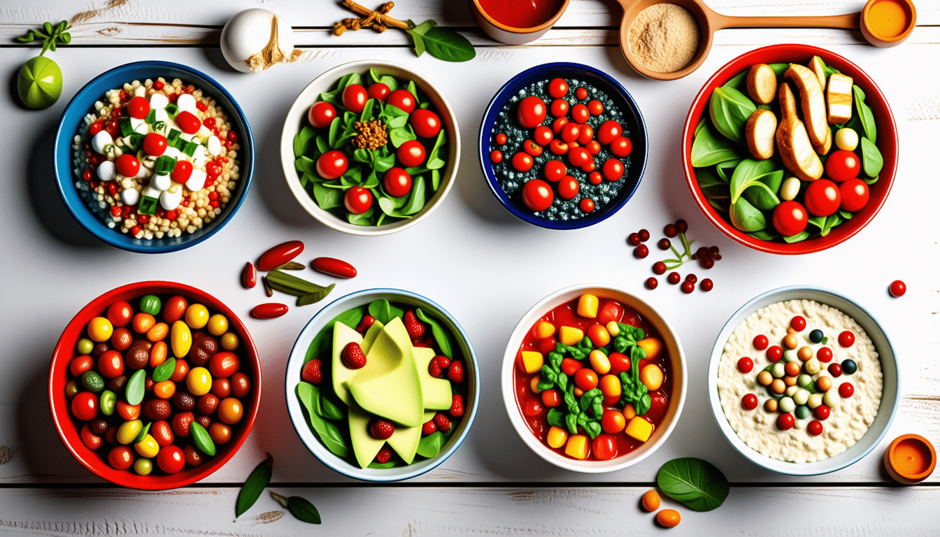 Bols-repas équilibrés : 10 recettes variées à découvrir