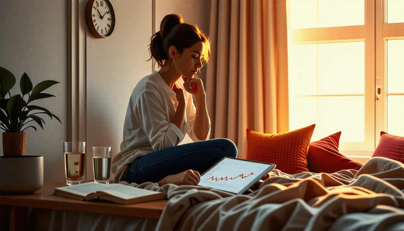 Révélations nocturnes : L'impact caché de mon sommeil sur mes cycles