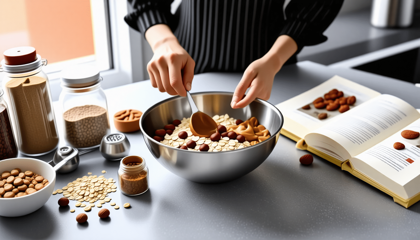Comment je me prépare des snacks protéinés maison