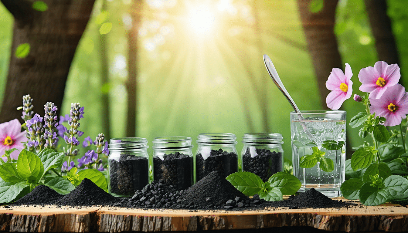 Charbon végétal actif : une cure que je fais chaque printemps