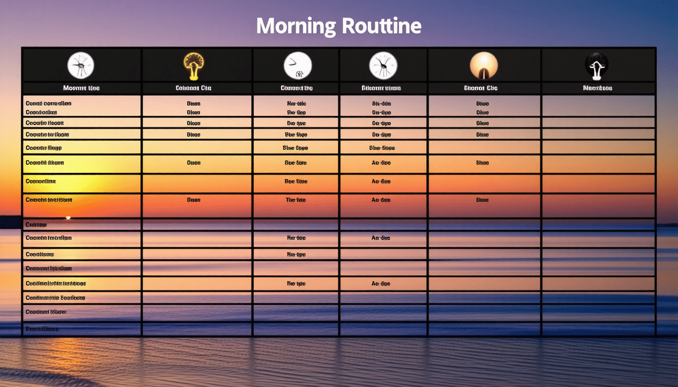 découvrez comment créer une routine matinale apaisante spécialement adaptée à votre fin de soirée. conseils pratiques pour bien terminer votre journée et préparer un lendemain plein d’énergie.