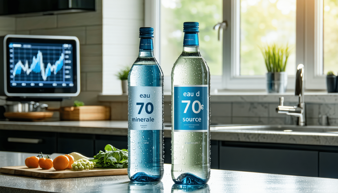 découvrez la différence entre eau minérale et eau de source : un choix simple qui peut vous faire économiser jusqu’à 70 € par an en 2025. faites le bon geste pour votre budget et votre santé !